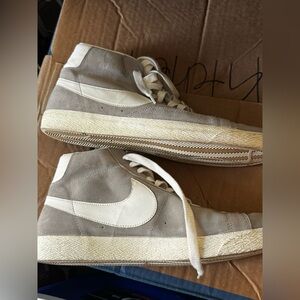 Nike Blazer Grey/White Size 13